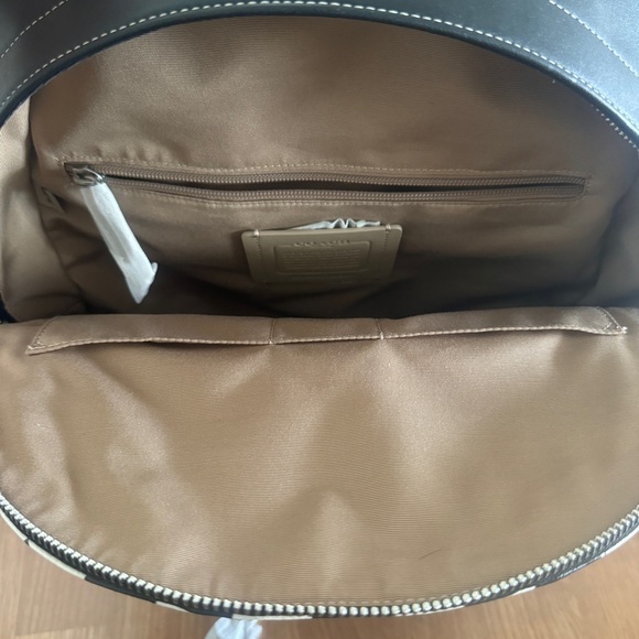 Coach West Backpack With Checkerboard Print CR207 - Picture 5 of 9